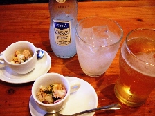 加藤食堂-前菜とドリンク