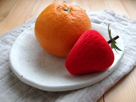 あら、美味しそうな苺