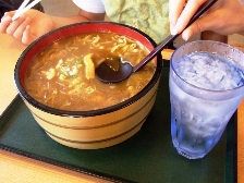 叶屋-カレー南蛮うどん