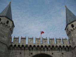 イスタンブール　トプカプ宮殿　挨拶の門