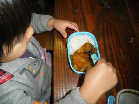 カレー完成！