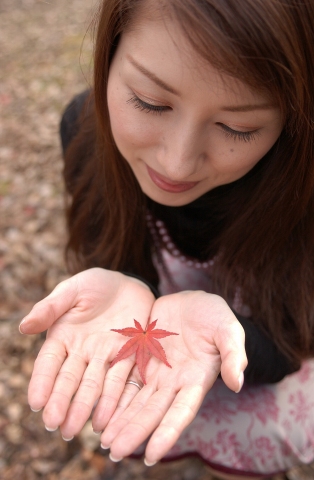 かりんさん・・はい紅葉