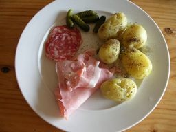 assiette de jambon