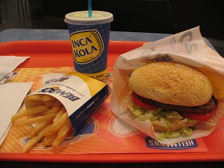 ベンボスのハンバーガー