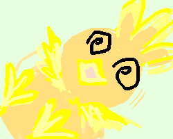 絵板で落書き♪ポケモン「アチャモ」２♪