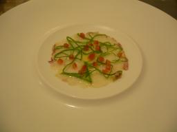 ラタヴェルナ　スズキのカルパッチョ