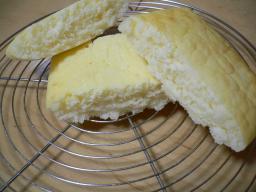 即席プレーン米粉パン　カット