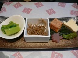な嘉屋　ランチの前菜