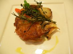 ラタヴェルナ　五穀味鶏の香草焼き