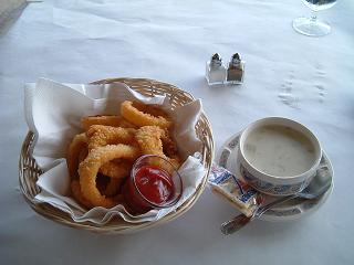 Onion Ring&Clam Chowder