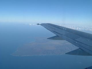 飛行機からの風景1