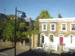 窓から見える風景