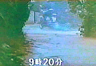 9:20 シートを引きずって・・