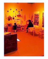 フランスのキッチンコーナー