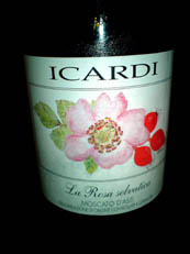 Moscato D'Asti La Rosa Selvatica 2004 Icardi