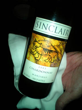 SINCLAIR CHARDONNAY 2003