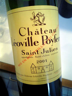 CH.LEOVILLE POYFERRE 2001