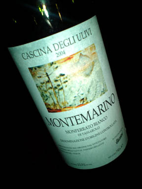 Bianco Monfervato di Tassarolo Montemarino ’04 Cascina deguli Ulivi