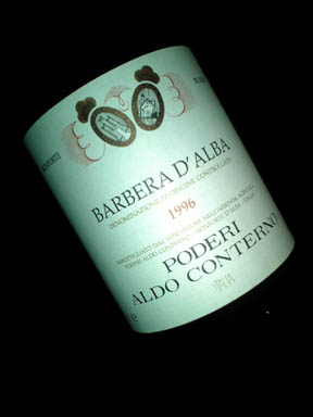 Barbera D'Alba Couca Tre Pile '96 Aldo Couterno