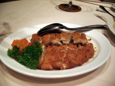 チキンレモンソース