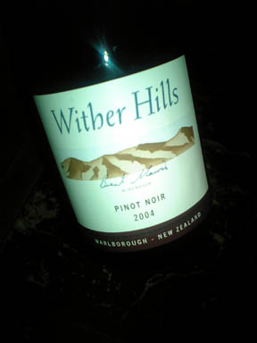 Wither Hills Pinot Noir 2004