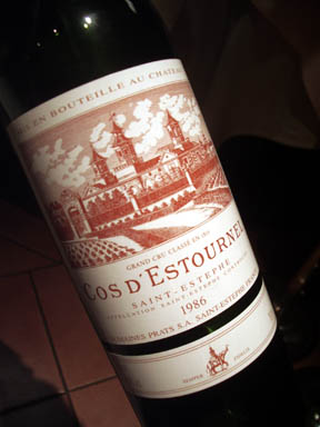 1986 Ch.Cos d'Estournel