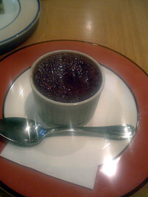 チョコレートのプリン