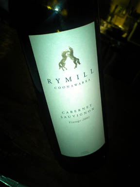 RYMILL COONAWARRA CS 2001