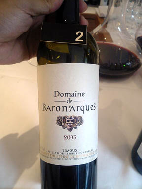 DOMAINE BARON'ARQUES 2003
