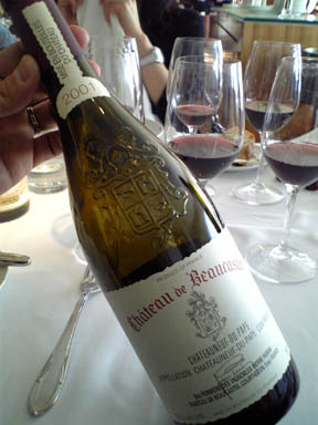 CH-NEUF DU PAPE 2001 BEAUCASTEL