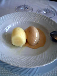 柚子とティラミスのシャーベット