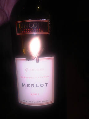 Gisboene Merlot 2001