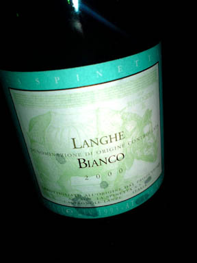 Langhe Bianco '00 La Spinetta