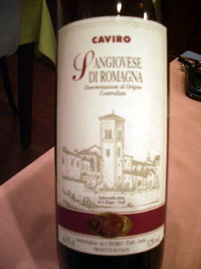 CAVIRO　SANGIOVESE　DI　ROMAGNA