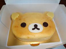 rirakkuma cake.JPG