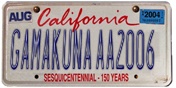 number plate