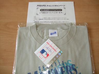 当選品　MLBオリジナルＴシャツ