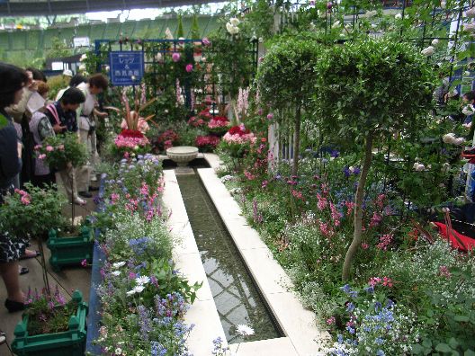 国際バラ展ガーデニング例