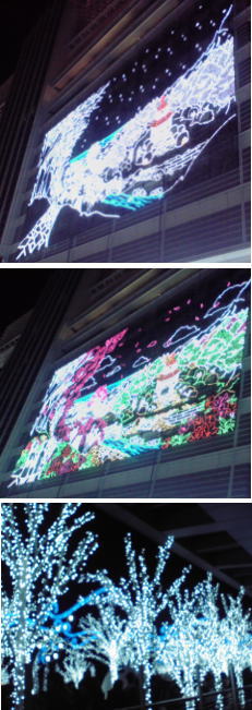 名駅イルミネーション　タワーズライツ