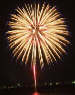 諏訪湖ホテル　花火２
