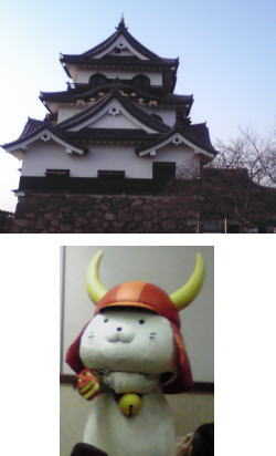 彦根城　ひこにゃん