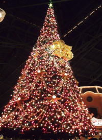 ディズニーランド　ツリー