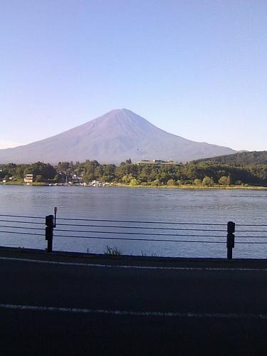 富士山と河口湖