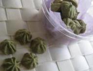 抹茶のメレンゲクッキー