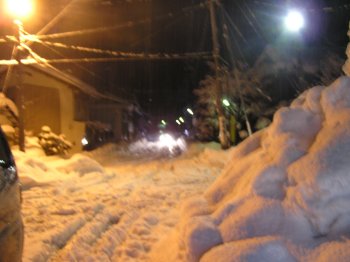 雪の町