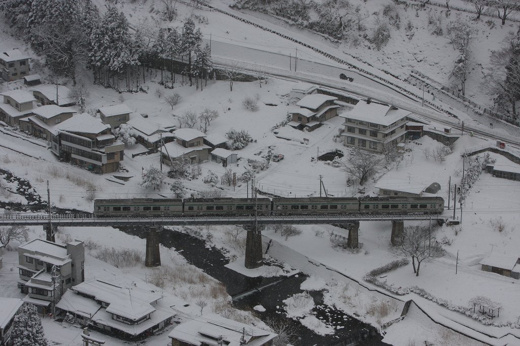 仙山線山寺鉄橋