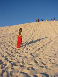 sandboarding