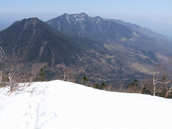 女峰山と那須連峰