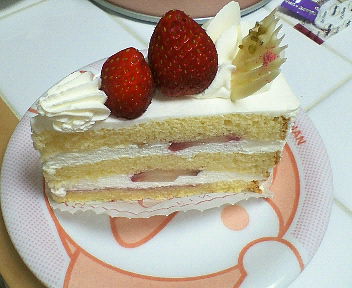 ユーハイムのショートケーキ 虹色的あやびん 楽天ブログ