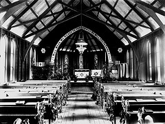 Inside the church of 1904
